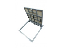 Так выглядит напольный люк АМО 1100п*1100 